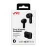 JVC HA-A3T-B-U True Wireless In-Ear-Kopfhörer, Bluetooth, Mikrofon, 7,5 h Wiedergabezeit, Schwarz