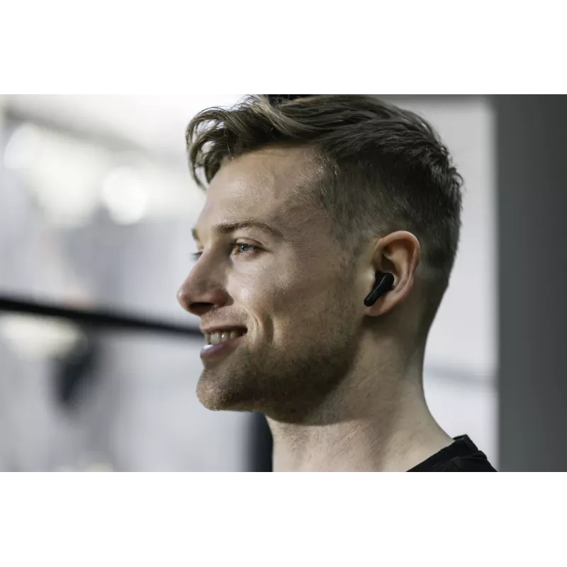 JVC HA-A3T-B-U True Wireless In-Ear-Kopfhörer, Bluetooth, Mikrofon, 7,5 h Wiedergabezeit, Schwarz