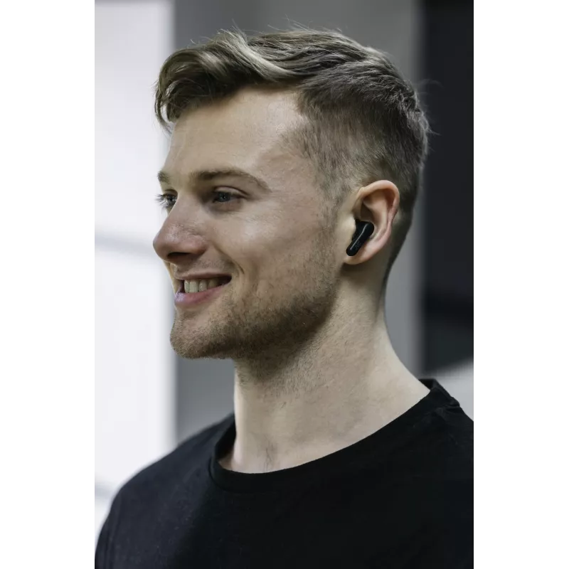 JVC HA-A3T-B-U True Wireless In-Ear-Kopfhörer, Bluetooth, Mikrofon, 7,5 h Wiedergabezeit, Schwarz