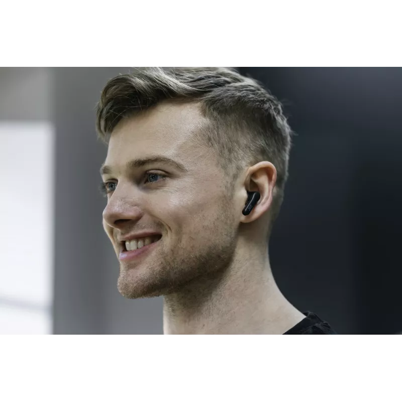 JVC HA-A3T-B-U True Wireless In-Ear-Kopfhörer, Bluetooth, Mikrofon, 7,5 h Wiedergabezeit, Schwarz