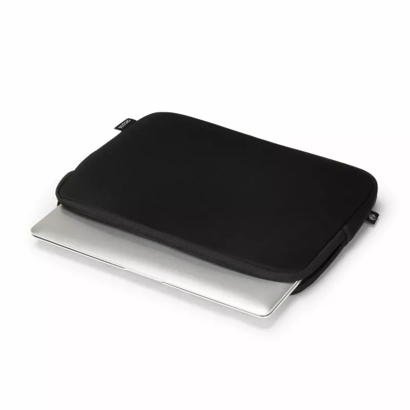 DICOTA Sleeve One - 12-12.5in Notebook Sleeve - Schwarz / Recycled Jersey Fabric
