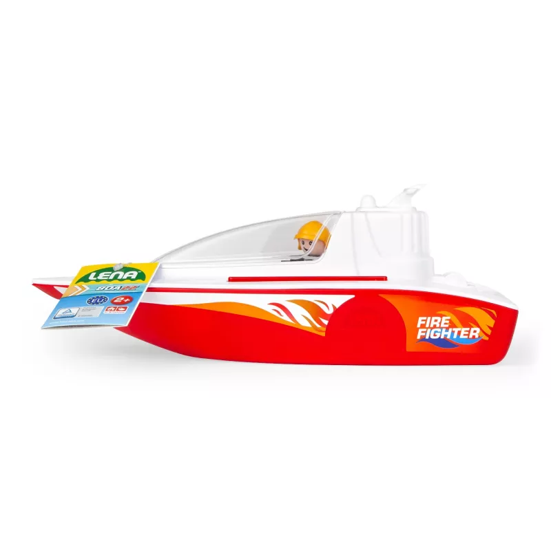 Boot-Spielfahrzeug Lena 04724 für Kinder, mehrfarbig, empfohlen ab 2 Jahren