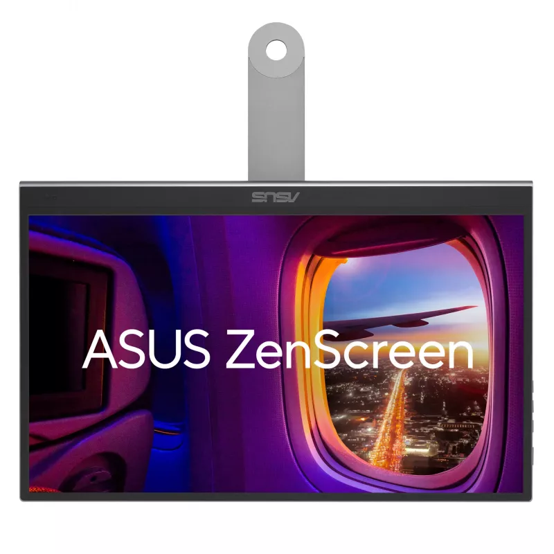 ASUS ZenScreen MQ16AHE Computermonitor 39,6 cm (15,6 Zoll) 1920 x 1080 Pixel Full HD OLED Silber