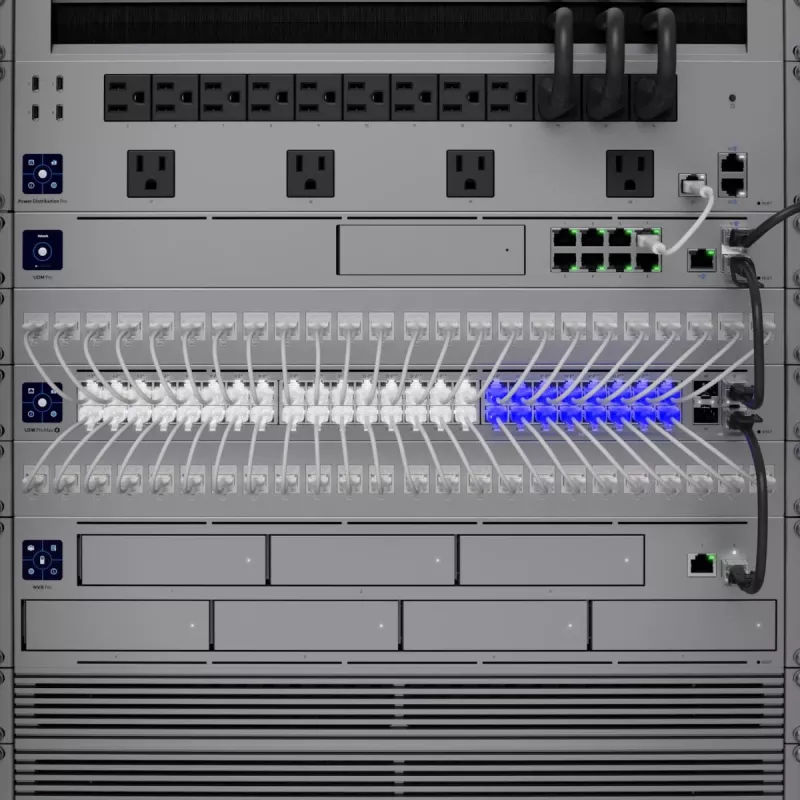 Ubiquiti UniFi USW-Pro-Max-48-PoE 48-Port 2,5G/Gigabit PoE++ Managed Switch, 4x SFP+