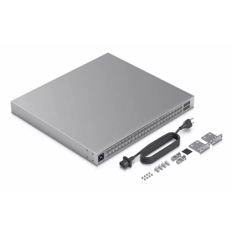 Ubiquiti UniFi USW-Pro-Max-48-PoE 48-Port 2,5G/Gigabit PoE++ Managed Switch, 4x SFP+