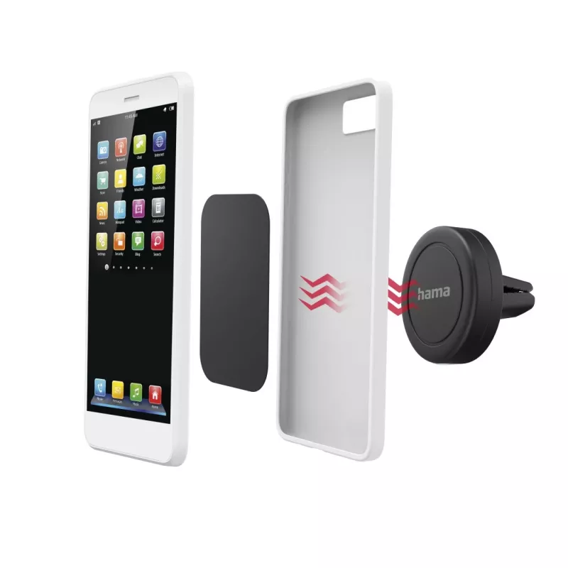 Hama Magnet Passivhalter Mobiltelefon Smartphone Schwarz 00201517