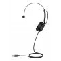 Yealink UH35 Mono Teams USB-A Headset, Kabelgebunden, 20 - 20000 Hz, Büro/Callcenter, 96,5 g, Headset, Schwarz