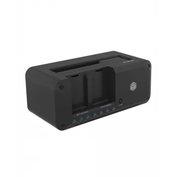 ICY BOX IB-2924MSCL-C31 USB 3.2 Gen 2 (3.1 Gen 1) Type-C Schwarz