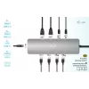 i-tec Metal USB-C Nano 2x Display Docking Station mit PD 100 W + Ladegerät 100W