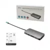 i-tec Metal USB-C Nano Dock HDMI/VGA mit LAN + Ladegerät 100 W