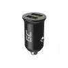 Green Cell GC PowerRide Nano36 CADM-GC-36AA Autoladegerät 36 W 6 A, 2 × USB-A, Ultra Charge Schnellladung, 12/24 V, Schwarz