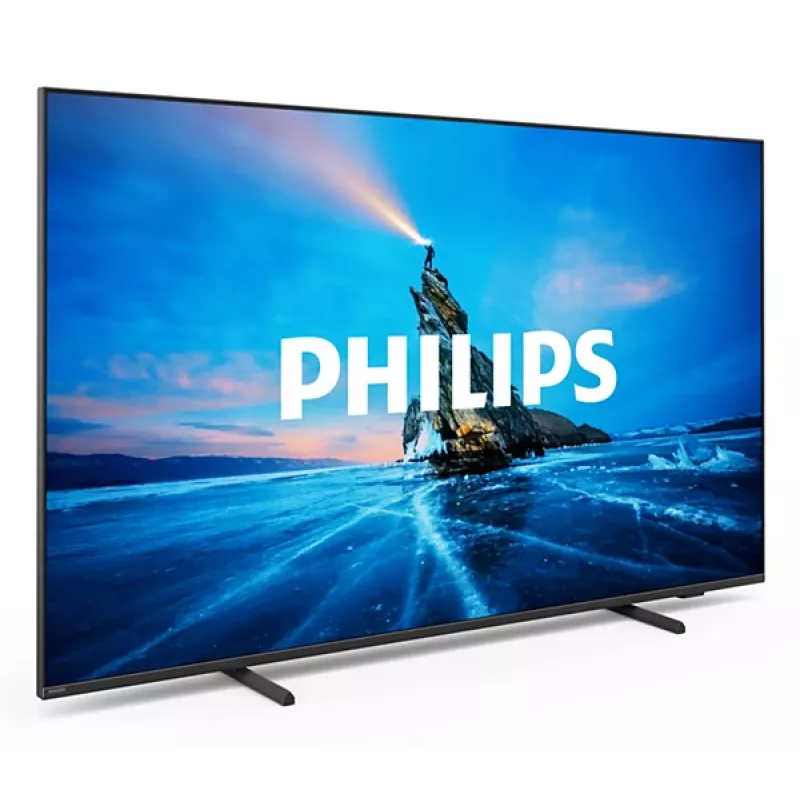 Philips 65PML8709/12 TV 165,1 cm (65 Zoll) 4K Ultra HD Smart-TV WLAN Anthrazit, Grau