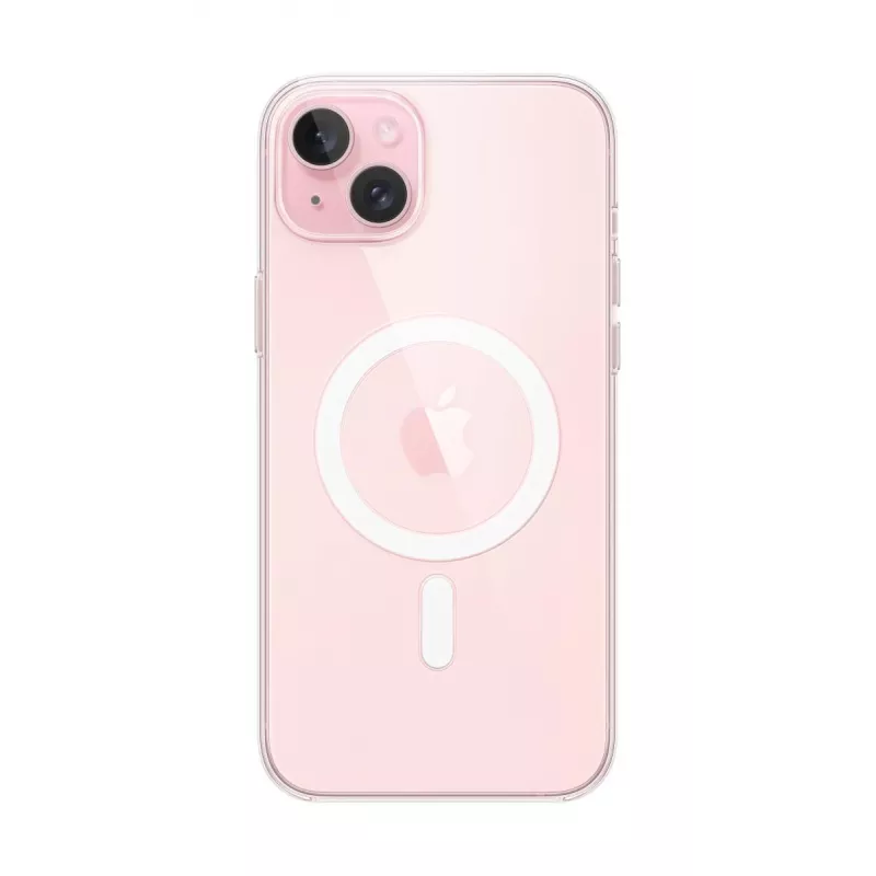 Clear Case Cover Apple iPhone 15 Plus MagSafe Transparent