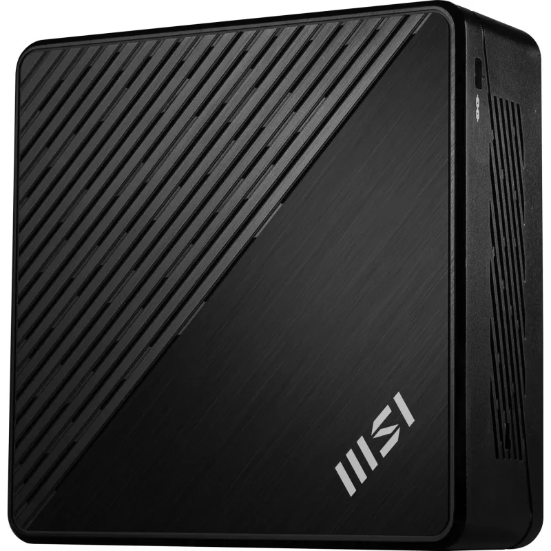 MSI Cubi N ADL S-078EU Intel® N N100 4 GB DDR4-SDRAM 128 GB SSD Windows 11 Pro Mini-PC Schwarz