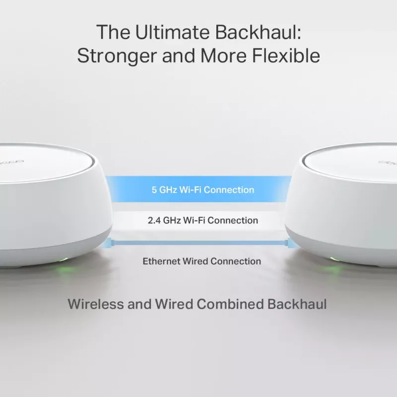 Mesh-System TP-Link BE3600 Dualband-Wi‑Fi 7 (802.11be), 2882 Mbit/s, 2× LAN, 2,4/5 GHz, 2er-Pack