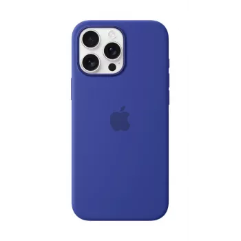 Apple Silicone Case mit MagSafe iPhone 16 Pro Max Ultramarin