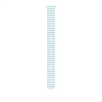 APPLE 49 mm Ice Blue Ocean Band Verlängerung – Schwarzes Titan-Finish