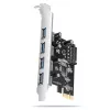 Axagon PCEU-430RS PCIe Controller 4x ext. USB-A 5Gbps Port