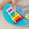 Fisher-Price Holz-Musiktisch mit Percussion-Instrumenten, 3 Holzteile