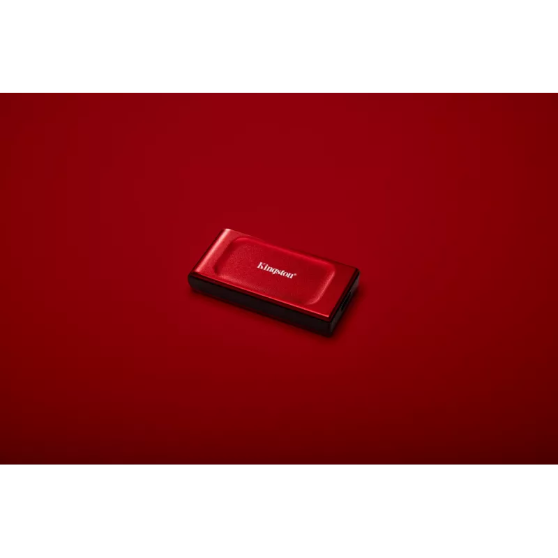 Kingston Technology 2TB XS1000 Rot Externe USB 3.2 Gen 2 Portable Solid-State-Drive