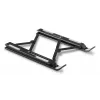 Hama Light Laptop-Ständer, faltbar, 12-stufig neigbar, bis 39,6 cm (15,6 Zoll), Schwarz
