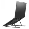 Hama Light Laptop-Ständer, faltbar, 12-stufig neigbar, bis 39,6 cm (15,6 Zoll), Schwarz