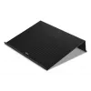 Hama Carbon Laptop-Ständer, Carbonoptik, bis 46,7 cm (18,4 Zoll), Schwarz
