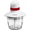 Bosch MMRP1000 elektrischer Zerkleinerer 0,8 L 400 W Rot, Transparent, Weiß