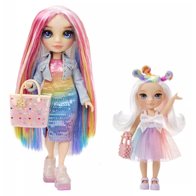 Rainbow High Littles Puppen – Opal (Rainbow), Modepuppe, Weiblich, 4 Jahre, Junge/Mädchen, 13,9 mm, Mehrfarbig