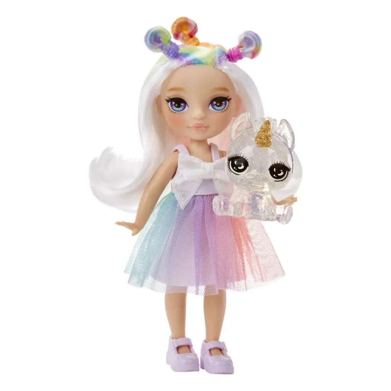 Rainbow High Littles Puppen – Opal (Rainbow), Modepuppe, Weiblich, 4 Jahre, Junge/Mädchen, 13,9 mm, Mehrfarbig