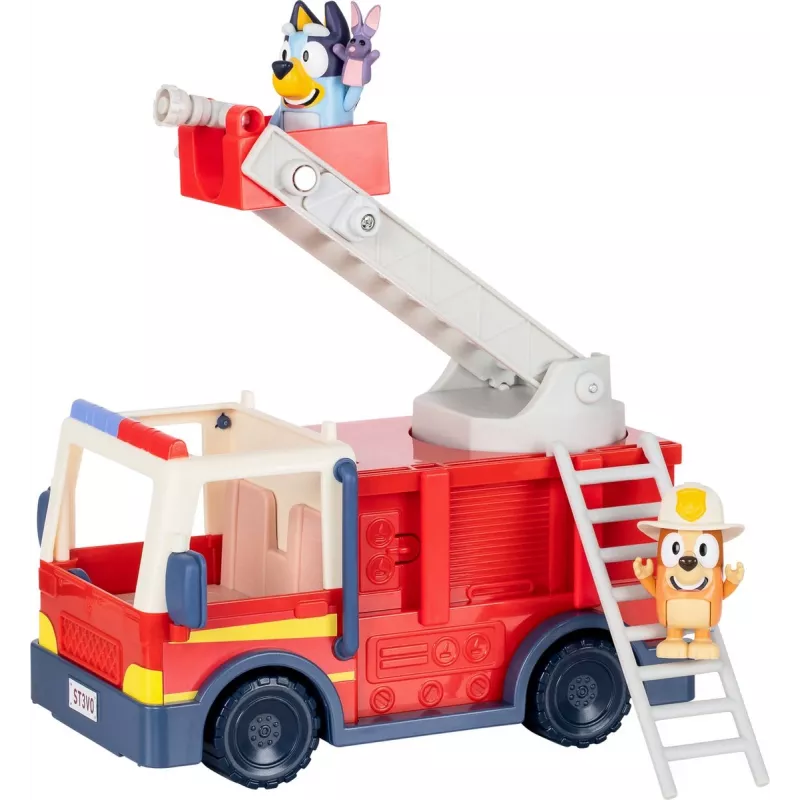 Moose Toys Bluey Feuerwehrauto, Feuerwehrauto, 3 Jahr(e), Kunststoff, Mehrfarbig, Rot