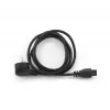 GEMBIRD Netzkabel (C5), Schuko C5 VDE-geprüft – 1 m