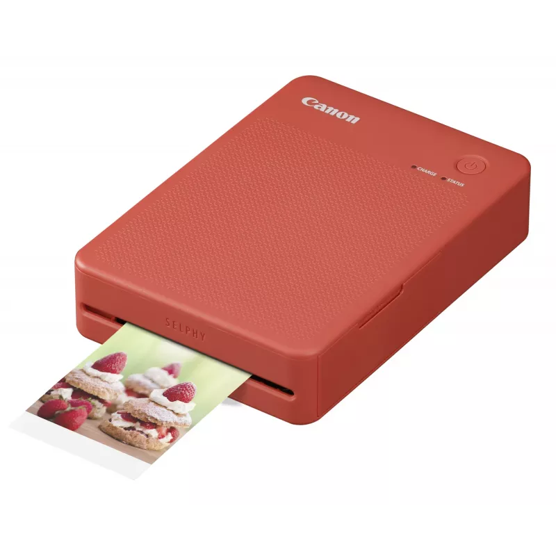Canon SELPHY QX20 tragbarer Fotodrucker, Thermosublimation, 287 x 287 DPI, 72 x 85 mm, WLAN, USB-C, Terrakotta-Rot