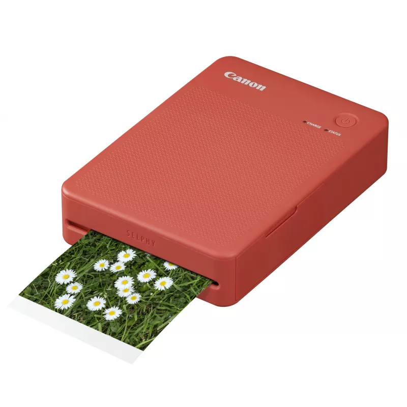 Canon SELPHY QX20 tragbarer Fotodrucker, Thermosublimation, 287 x 287 DPI, 72 x 85 mm, WLAN, USB-C, Terrakotta-Rot