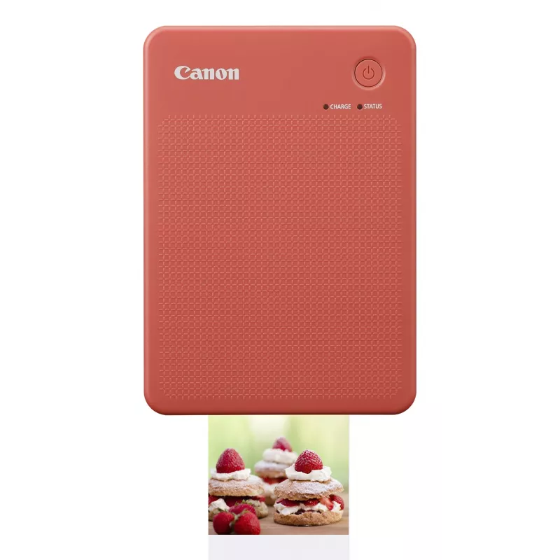 Canon SELPHY QX20 tragbarer Fotodrucker, Thermosublimation, 287 x 287 DPI, 72 x 85 mm, WLAN, USB-C, Terrakotta-Rot
