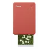 Canon SELPHY QX20 tragbarer Fotodrucker, Thermosublimation, 287 x 287 DPI, 72 x 85 mm, WLAN, USB-C, Terrakotta-Rot