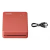 Canon SELPHY QX20 tragbarer Fotodrucker, Thermosublimation, 287 x 287 DPI, 72 x 85 mm, WLAN, USB-C, Terrakotta-Rot