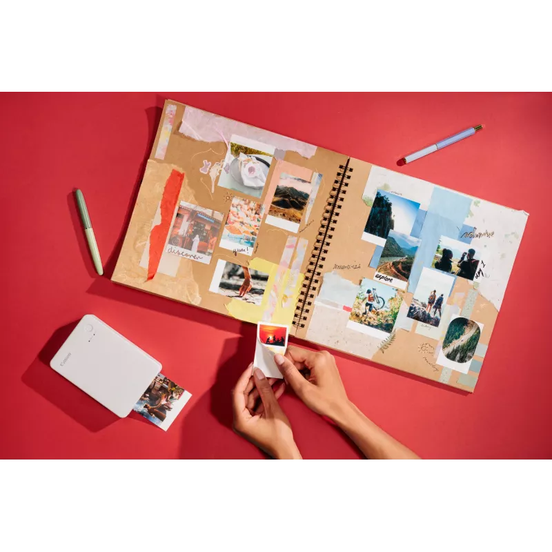 Canon SELPHY QX20 tragbarer Fotodrucker, Thermosublimation, 287 x 287 DPI, 72 x 85 mm, WLAN, USB-C, Terrakotta-Rot