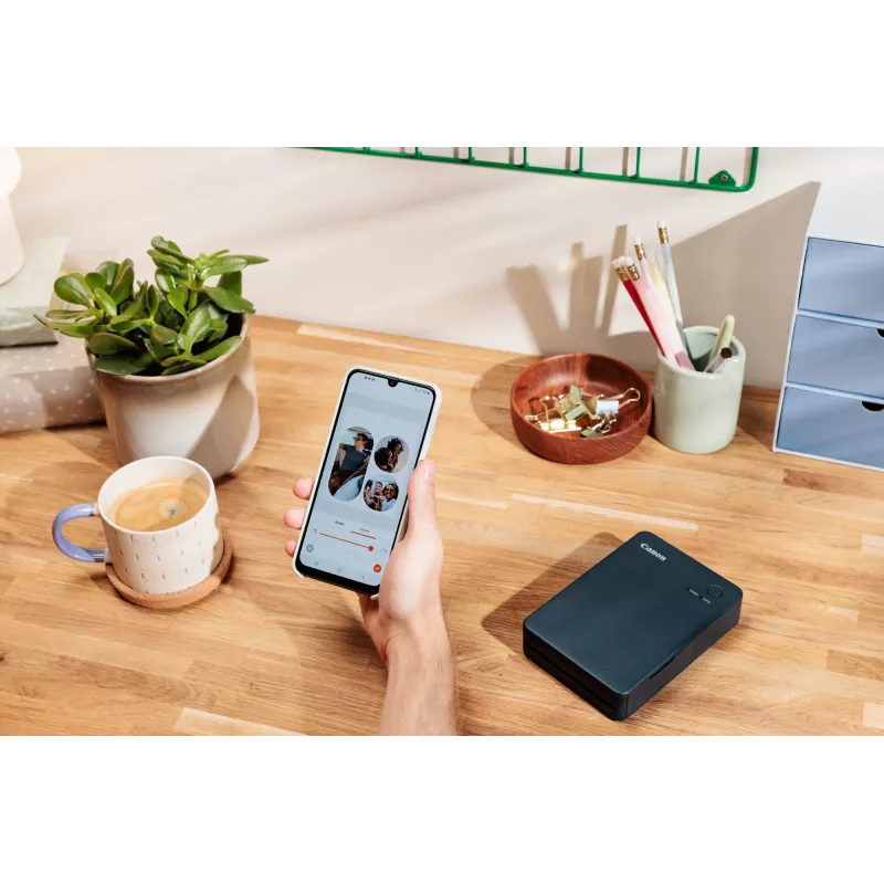 Canon SELPHY QX20 tragbarer Fotodrucker, Thermosublimation, 287 x 287 DPI, 72 x 85 mm, WLAN, USB-C, Terrakotta-Rot