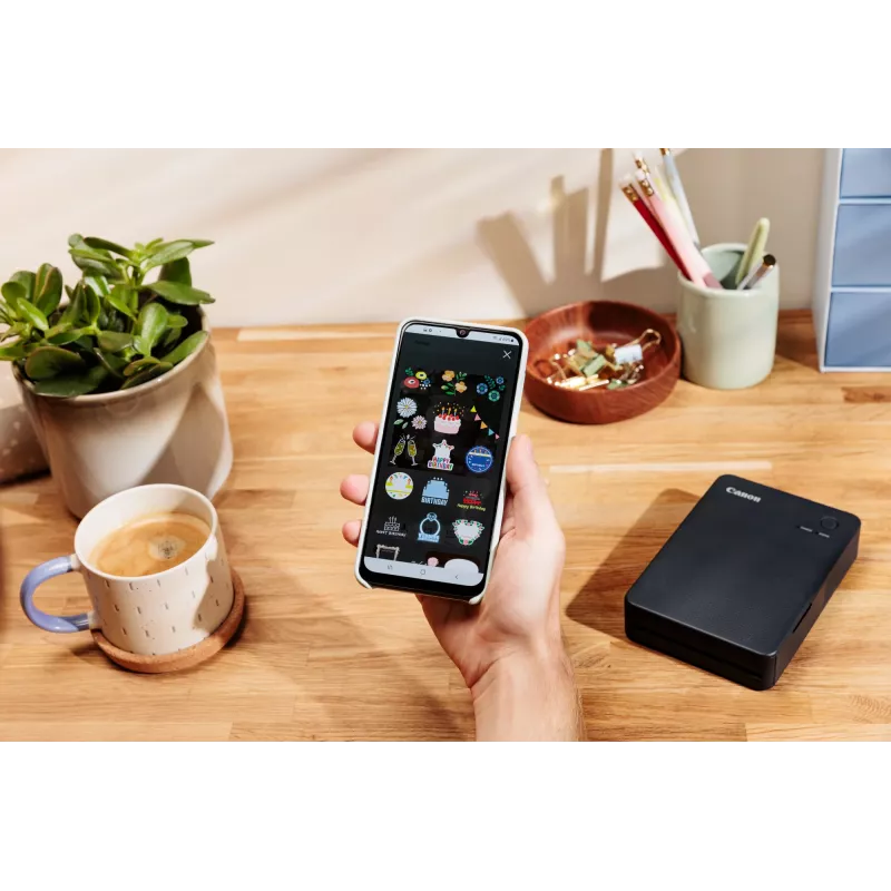 Canon SELPHY QX20 tragbarer Fotodrucker, Thermosublimation, 287 x 287 DPI, 72 x 85 mm, WLAN, USB-C, Terrakotta-Rot