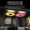 CORSAIR CPU-Kühler - Icue Link Titan 280 Rx RGB Aio Flüssigkeitskühler
