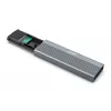 DIGITUSB USB-Festplattengehäuse - NVMe 10 Gbit/s USB 3.2 Gen 2 Aluminium werkzeuglos