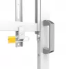 Neomounts MOVE Go XL FL50-575WH1 TV-Rollwagen, 65-110 Zoll, max. 125 kg, VESA 100x100-1100x600, höhenverstellbar 129-139 cm, abschließbar, Schnellinstallation, TÜV-zertifiziert, Weiß
