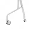 Neomounts MOVE Go XL FL50-575WH1 TV-Rollwagen, 65-110 Zoll, max. 125 kg, VESA 100x100-1100x600, höhenverstellbar 129-139 cm, abschließbar, Schnellinstallation, TÜV-zertifiziert, Weiß