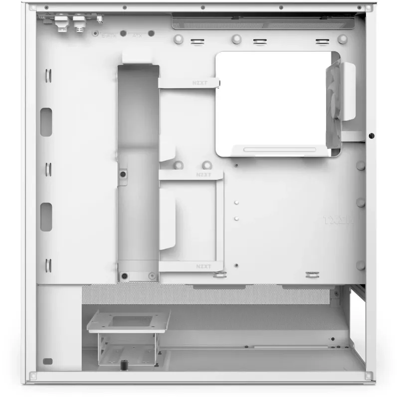 NZXT H5 Flow RGB 2024 Midi-Tower-Gehäuse, Weiß