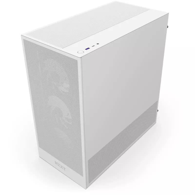 NZXT H5 Flow RGB 2024 Midi-Tower-Gehäuse, Weiß