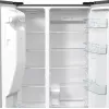 Gorenje Side-by-Side NRR9185ESXL BK065B, Standgerät, American Door, Grau, LED, Stahl, Glas