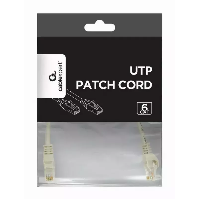 Patchkabel GEMBIRD PP6U-CU-1.5M RJ45 Cat.6 1,5 m grau