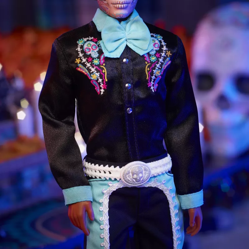Modepuppe Mattel Barbie Ken Dia de Muertos Mehrfarbig 3+