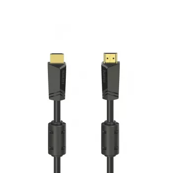 Hama High-Speed HDMI-Kabel, Stecker - Stecker, 4K, Ethernet, vergoldet, 10,0 m